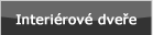 Interiérové dveře